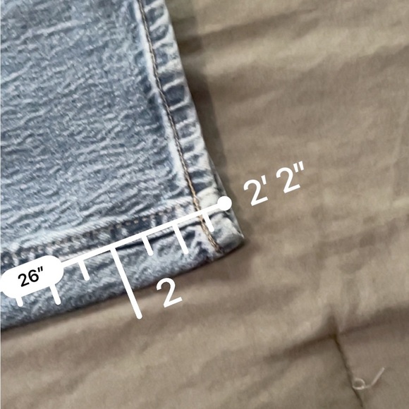 H&M straight leg jeans sz 12 - Picture 5 of 8